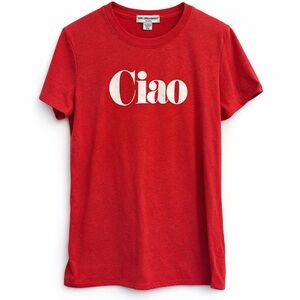 🔴 Sub Urban Riot “Ciao” Red Graphic Tee – Size L 🇮🇹✨